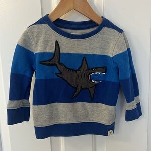 BabyGap Shark Appliqué Sweater